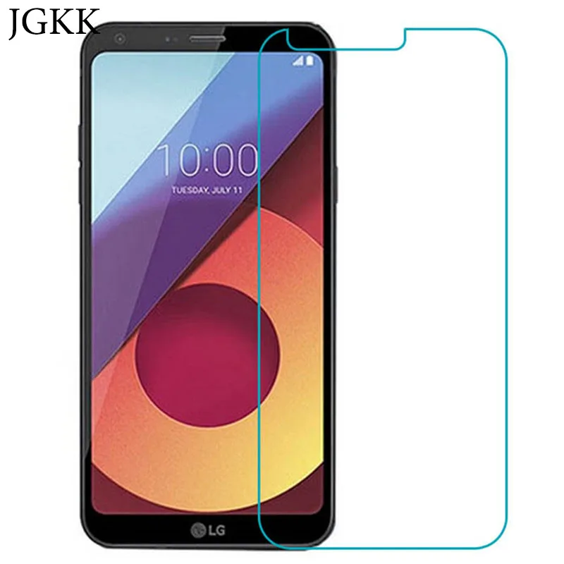 Фото JGKK 2 шт. прозрачное закаленное стекло Защита экрана для LG Q6 G7 G6 V30 V10 V20 V40 X Power JGKK 2 шт. прозрачное закаленное стекло Защита экрана для LG Q6 G7 G6 V30 V10 V20 V40 X Power