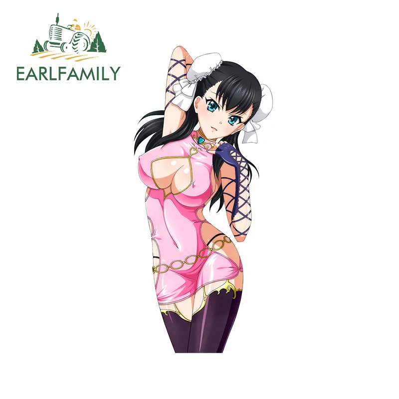 

EARLFAMILY 13 см x 9,8 см для старшей школы DxD автомобильные наклейки на бампер и окно автомобиля индивидуальные креативные наклейки на багажник авт...
