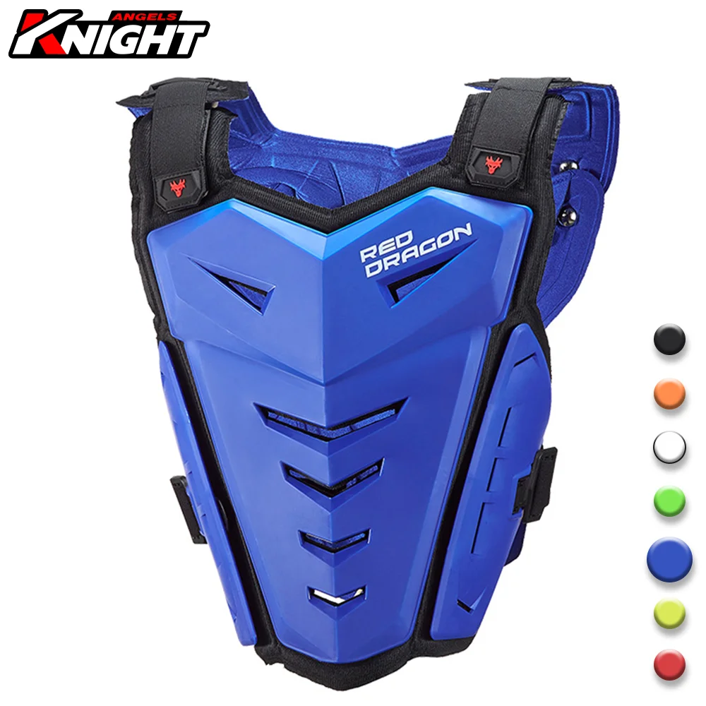 Motorcycle Armor Vest Motocross Moto Back Chest Protector Motorcycle Jacket Dirt Bike Off-Road Protective Gear Body Armor Vest