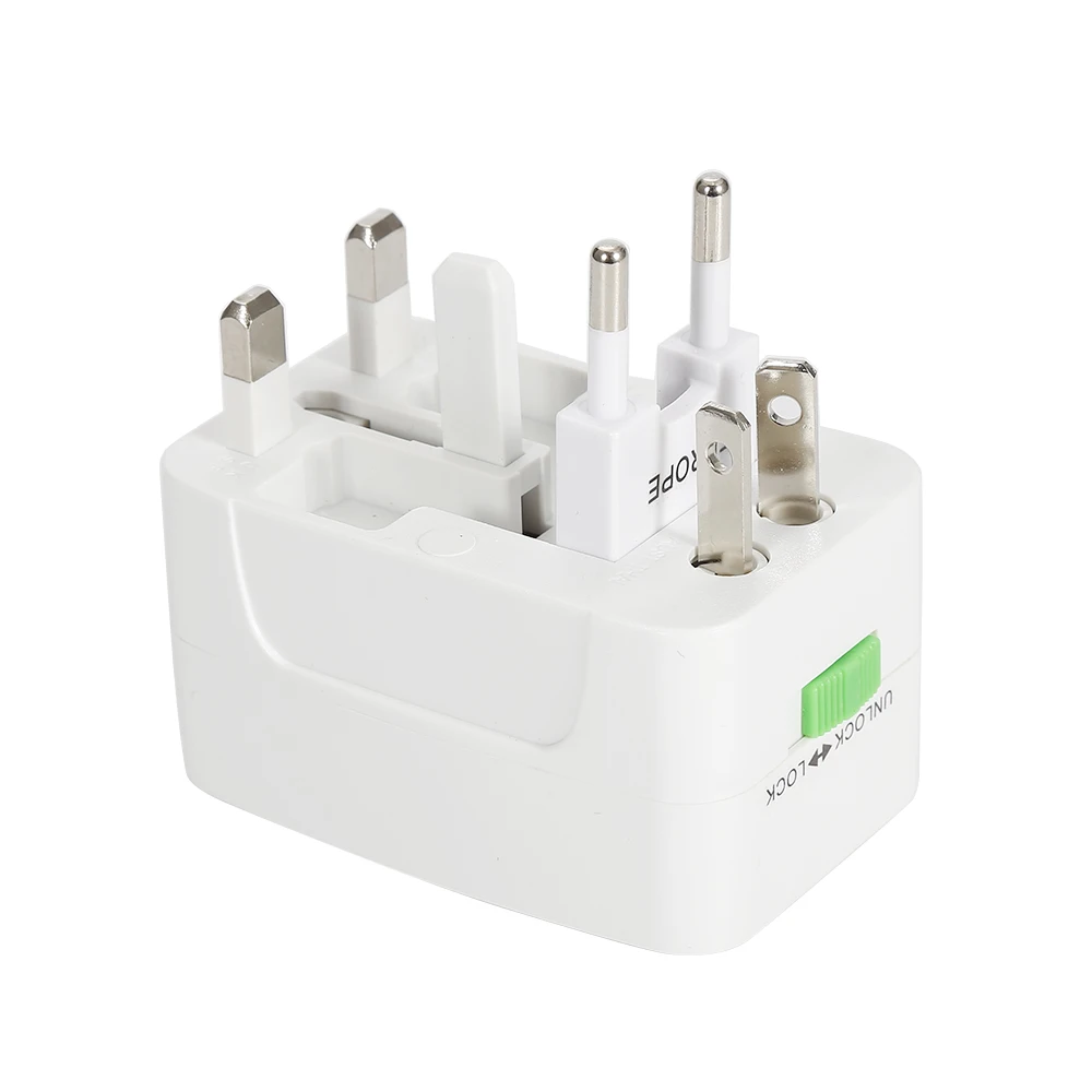 UK EU US AU Plug Global Pass Conversion Travel Abroad зарядное устройство адаптер для путешествий Pop