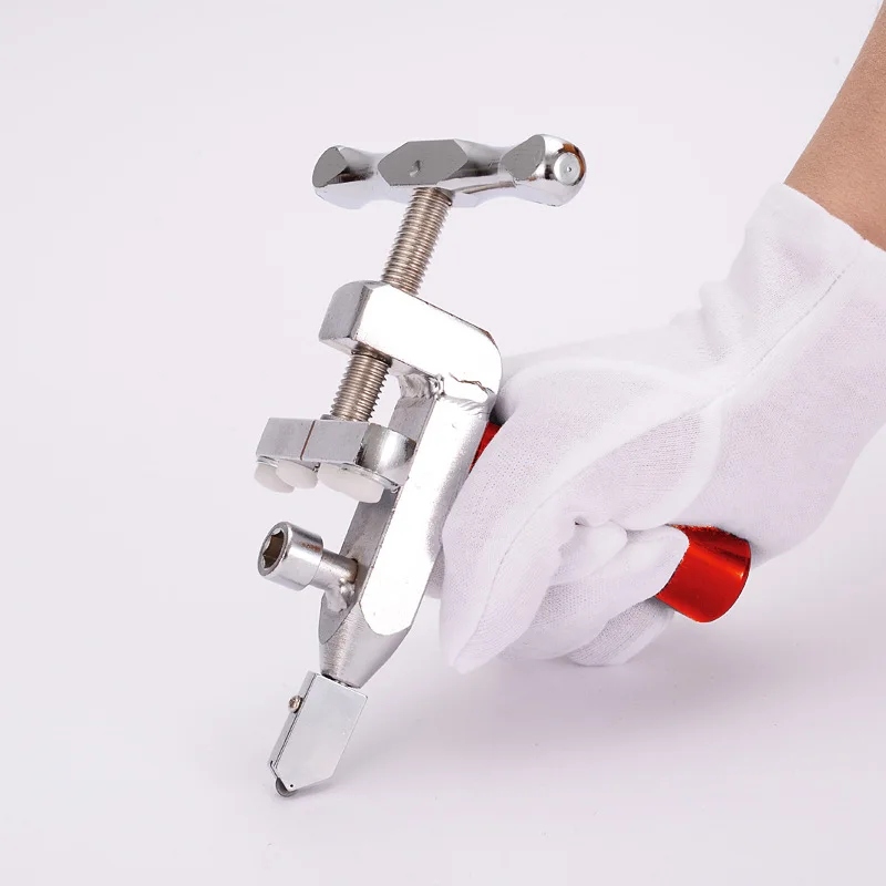 

Hand Grip Ceramic Tile Divider knife Manual Scribing Delimitation roller type glass T cutter Opener Breaker Construction Tools