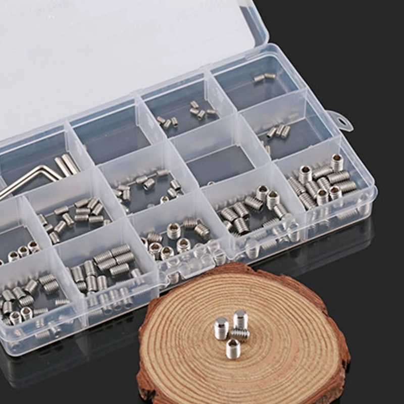 13 размеров Шестигранная головка из нержавеющей стали набор личинок метрический