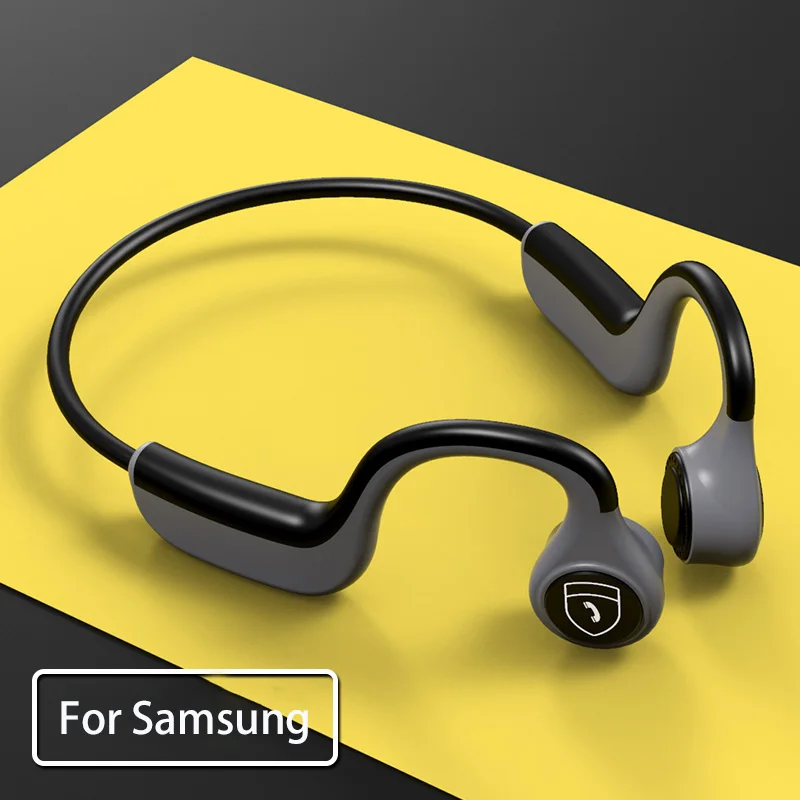 

Bluetooth-гарнитура для Samsung, с костной проводимостью, чипом Qualcomm Bluetooth 5,0, водонепроницаемая, с защитой от пота, время автономной работы 6-8 часов