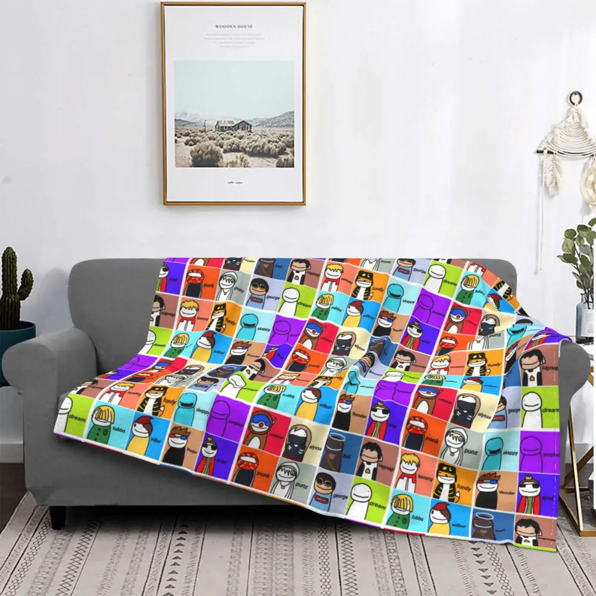 

Room Decor Dream SMP Blankets Suprise Gifts Fluffy Micro Flannel Throw Blanket