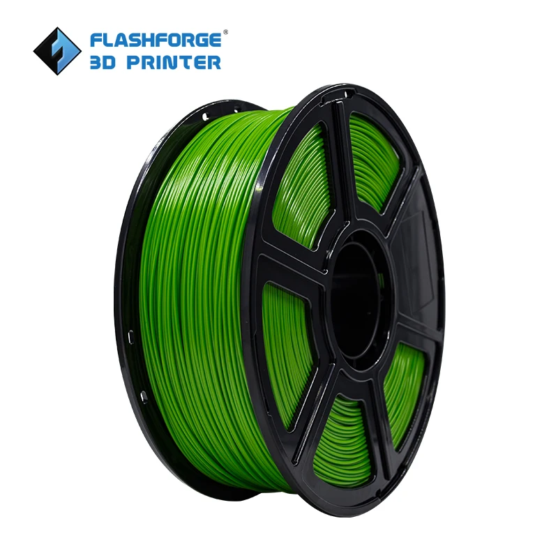 Flashforge ABS нити 1,75 мм 1 кг набор «сделай сам» для 3D принтеры - Цвет: ABS 1kg green