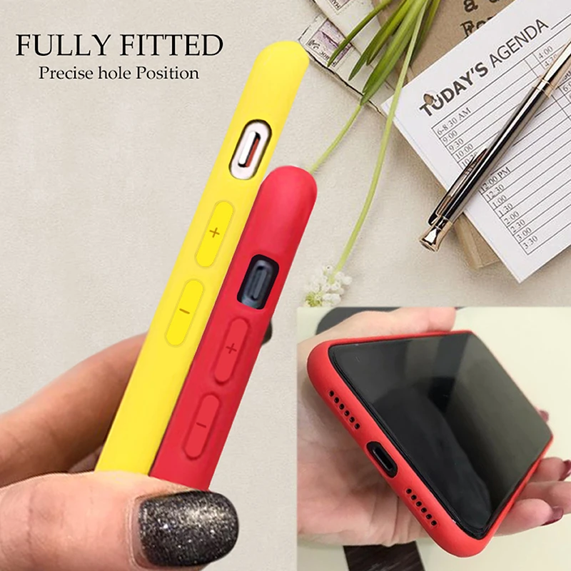 Cartoon TPU Silicone Phone Case for IPhone 12 SE 11 Pro X XS MAX XR 8 7 6s Plus Funny Personalized Cases Back Cover Accessories