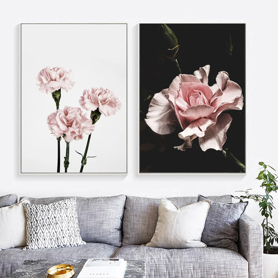 Настенная Картина на холсте в скандинавском стиле Минималистский плакат с