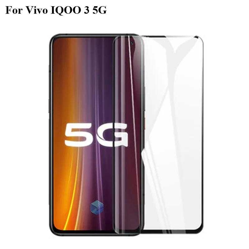 2 предмета в комплекте для Vivo IQOO 3 5G Стекло закаленное защитная пленка из