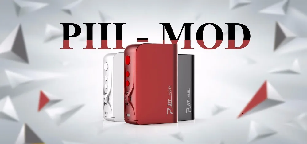 Vape мод Vaptio P3 мод встроенный 3000 мАч супер большой емкости батареи с 30~ 100 Вт выходной мощности электронная сигарета испаритель комплект