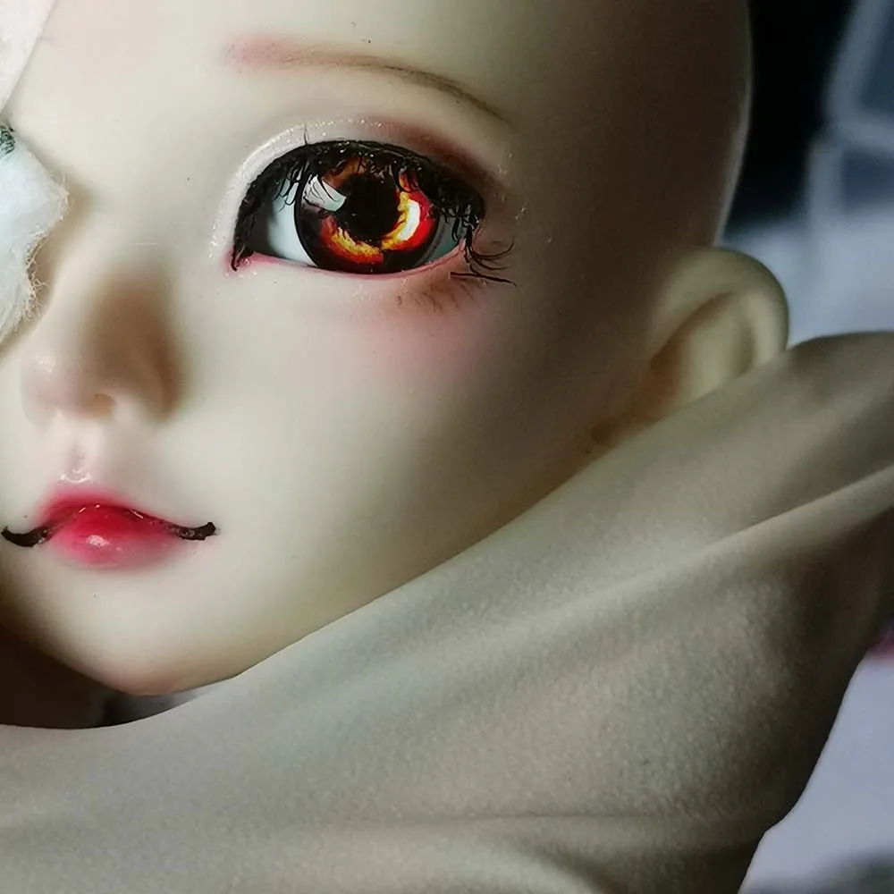 12 мм bjd кукольные глаза Sharingan 1/4 1/3 1/6 кукла 14 18 22 желтый красный черный аниме