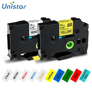 Гибкие ленты FX231, совместимые с Brother, 12 мм