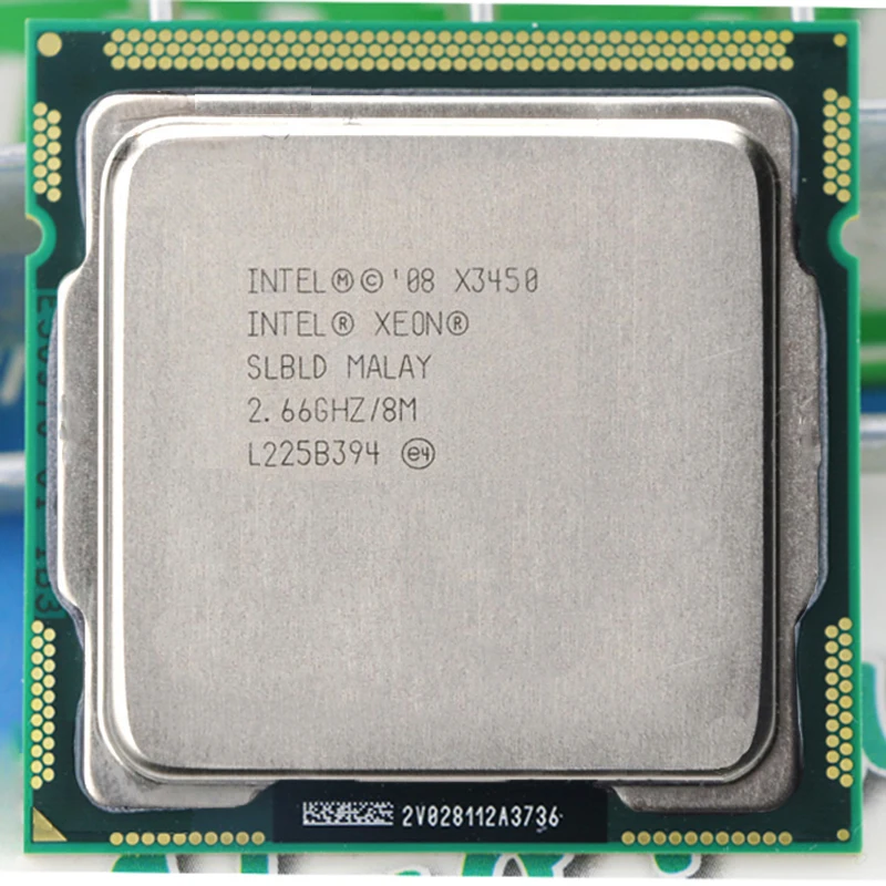 Процессор INTEL XEON X3450 4 ядра 8 Мб 95 Вт 2 66 ГГц разъем LGA1156|Процессоры| |