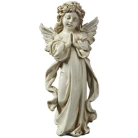creative character angel resin sculpture decoration home living room bookcase statue figurines crafts home decor modern