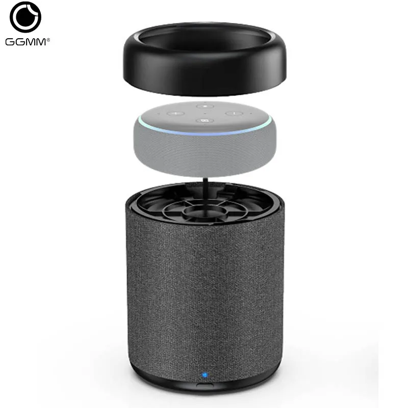 GGMM портативное зарядное устройство для аккумулятора Echo Dot 3-го поколения 15 Вт 360 градусов мощный звук 5200 мАч мини-динамик усиленный бас