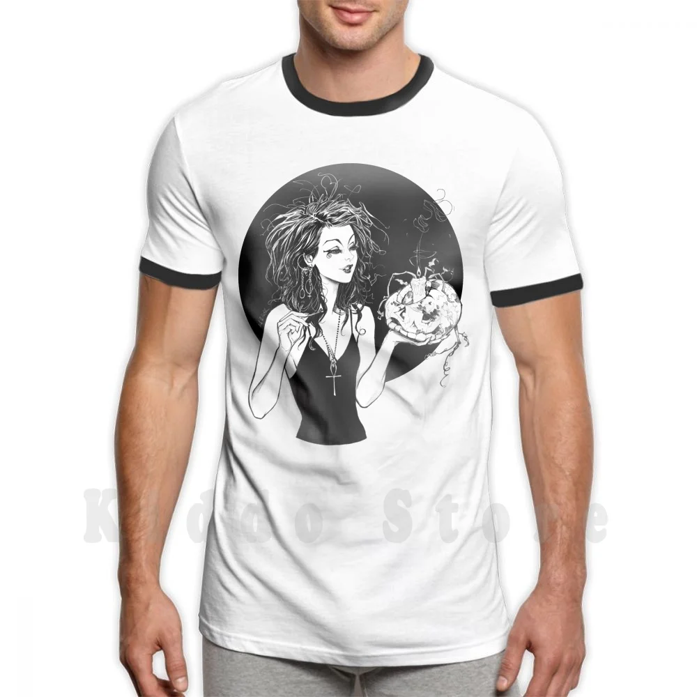 

Футболка большого размера из 100% хлопка с изображением тыквы Эшли виттера Хэллоуина