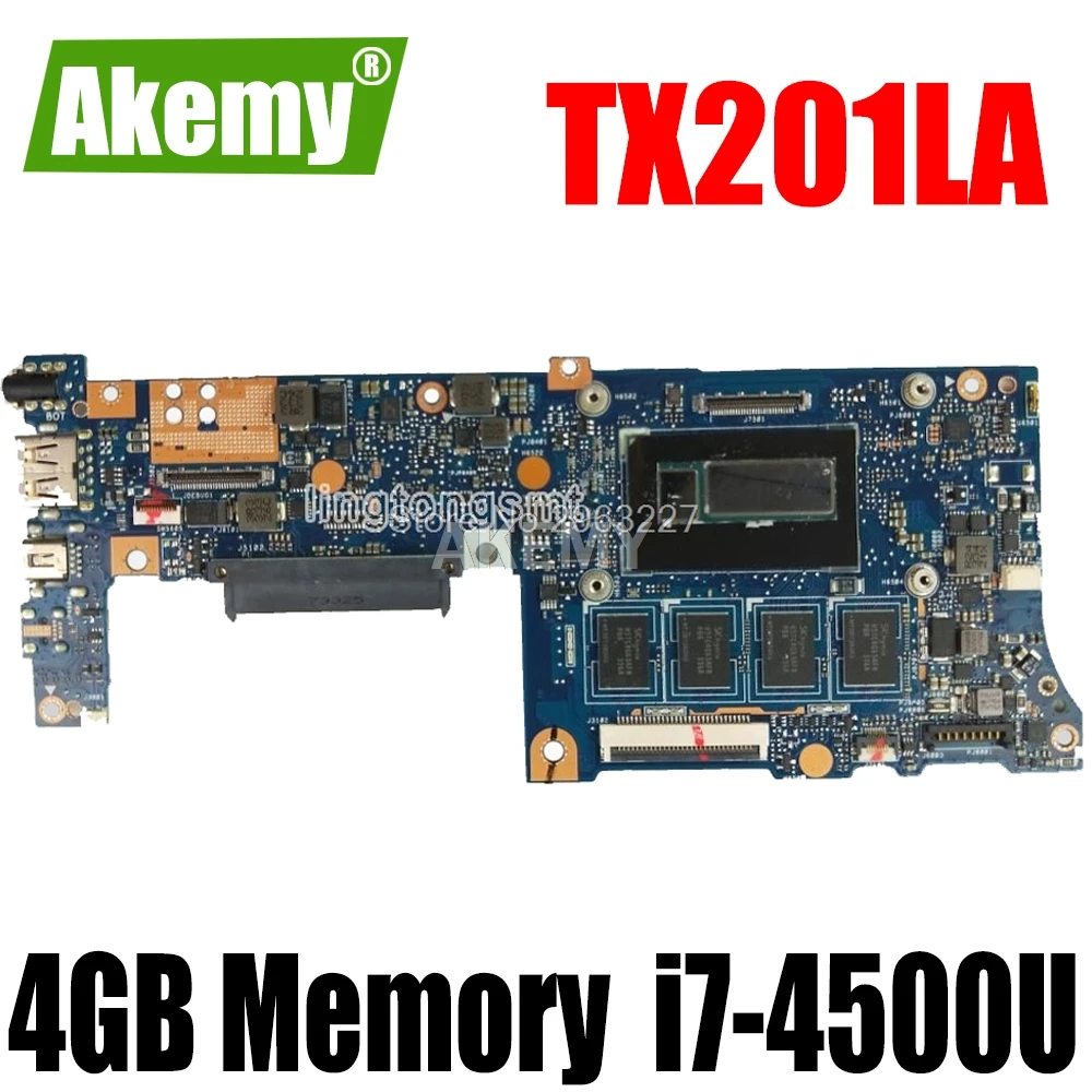 TX201LA для For Asus материнская плата ноутбука TX201 TX201L системная i7 4500U Материнская