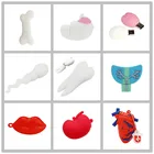 USB флеш-накопитель, мультяшная Флешка для моделей человеческих органов, флешка 64 ГБ, 4 ГБ, 8 ГБ, 16 ГБ, 32 ГБ, флеш-накопитель для мозга, сердца, спермы, почек