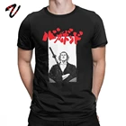 Футболка мужская с круглым вырезом и коротким рукавом, из хлопка