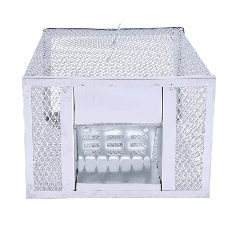 Trampa para ratones autom&aacute;tica de gran espacio para el hogar, jaula de seguridad e inofensivo de alta eficiencia-3
