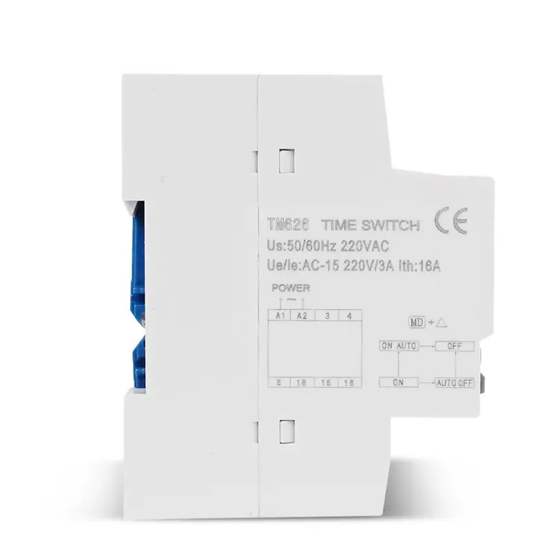 

2 Channels Separate Time Control Output 7 Days Programmable Timer Clock Switch