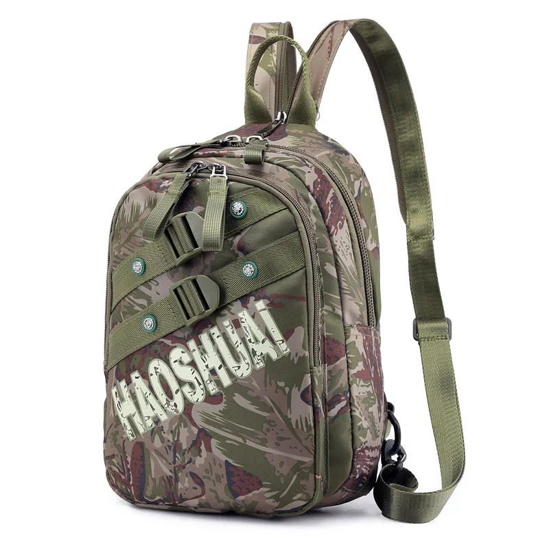 Мужской водонепроницаемый рюкзак нагрудная сумка с защитой от кражи мини ранец