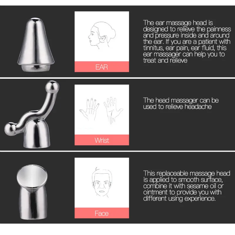 Устройство для снятия симптомов боли в ушах 6 1|Расслабляющие процедуры| |