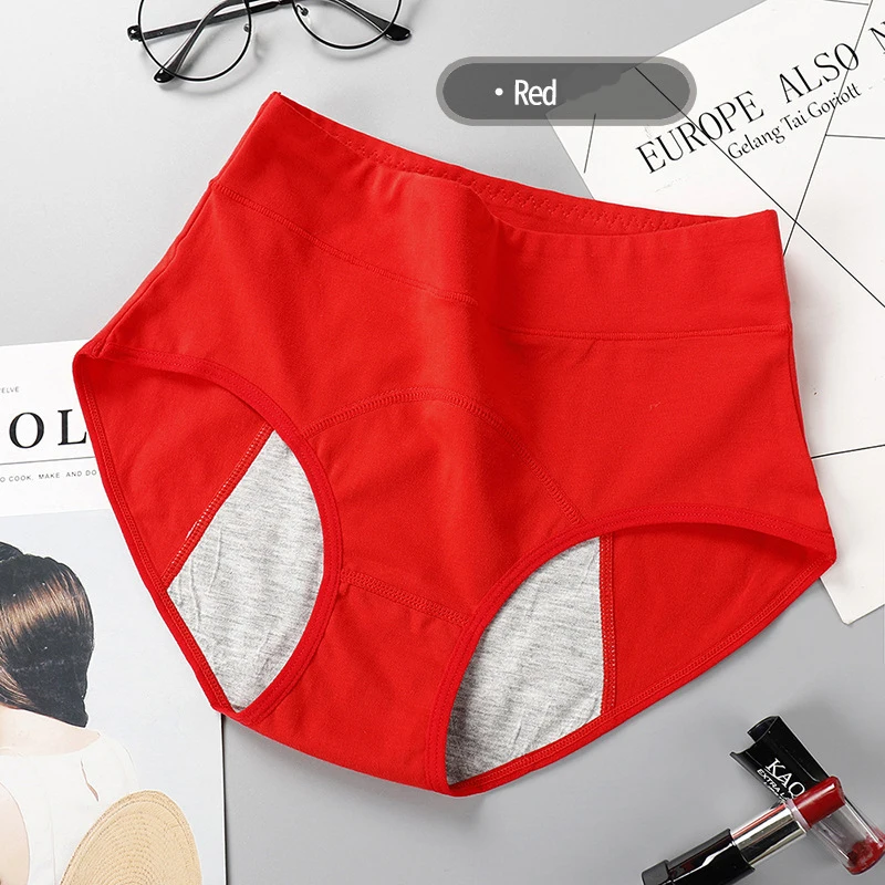 3 шт. 6 цветов менструальные трусики для женщин гигиенические дышащие герметичные