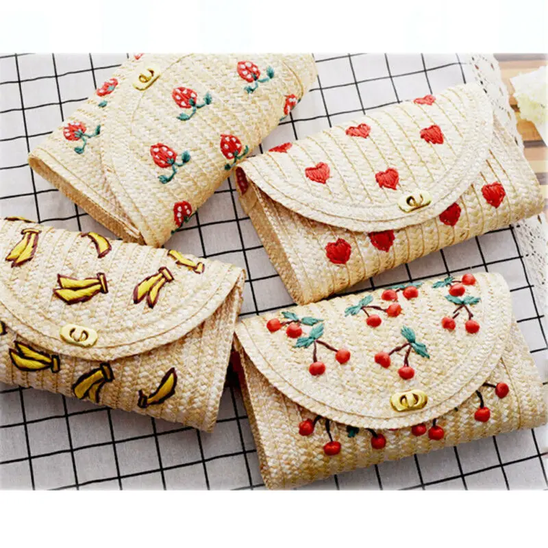 

New brand Hot Women Summer Mini Straw Beach Tote Messenger Crossbody Shoulder Bag Handbag