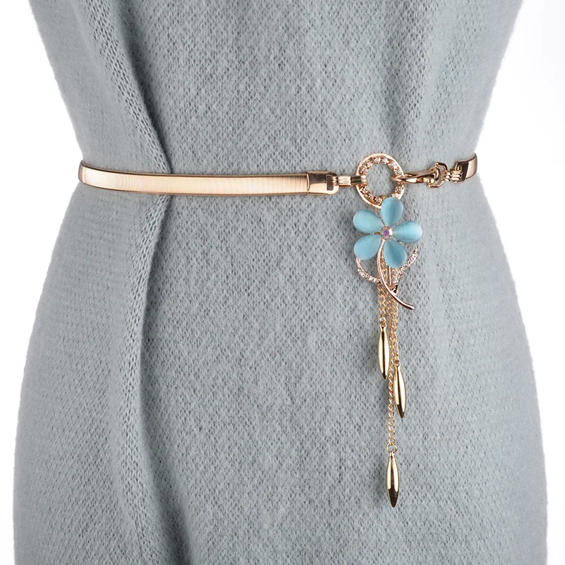 Новинка 2021 женская модная подвеска металлическая цепочка стильная на пояс в виде