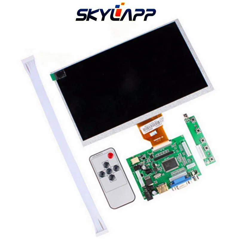 Новый ЖК экран Raspberry Pi 9 дюймов TFT монитор AT090TN10 для HDMI VGA плата драйвера контроллер