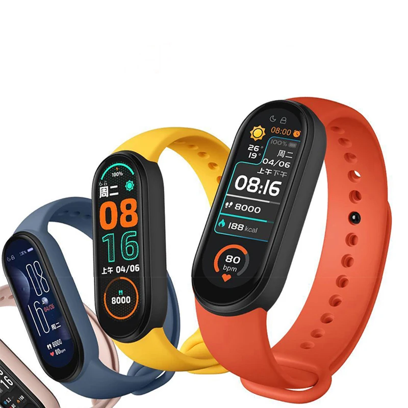 

Strap For Xiaomi Mi Band 6 5 4 3 Silicone Wristband Bracelet Replacement Wrist Color TPU Strap For Xiaomi Band 6 5 4 MiBand 4 3