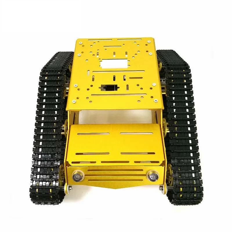 DOIT RC Robot Tank рама из сплава гусеничная Роботизированная интерфейс отверстия для