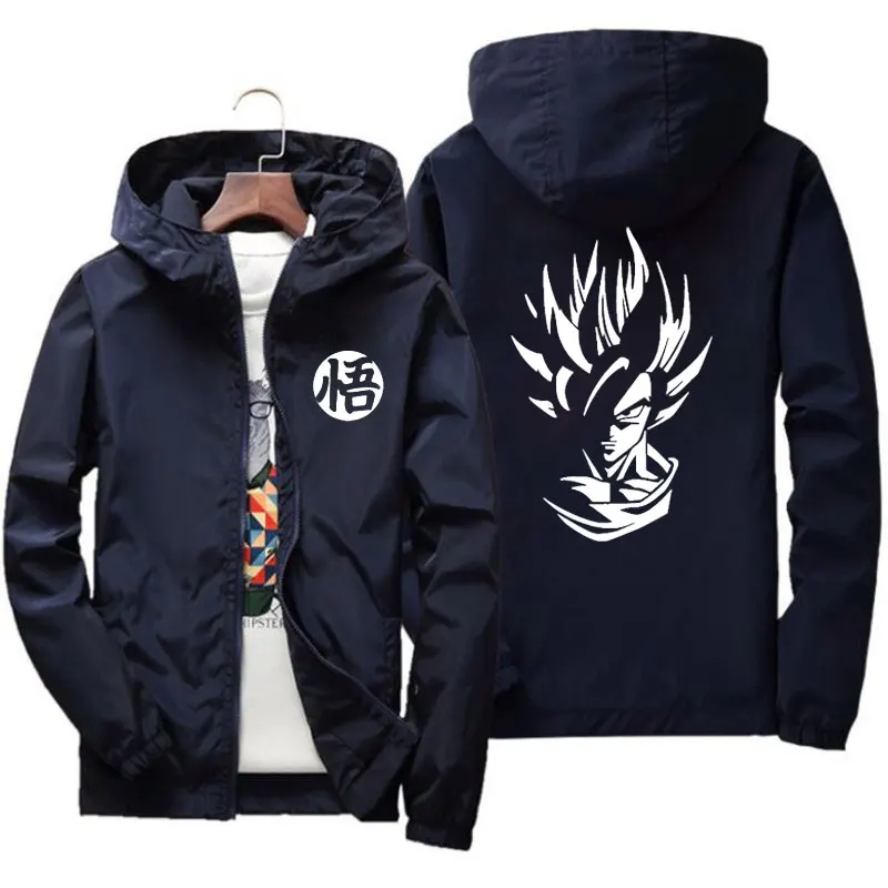 Новинка весны осенняя куртка-бомбер с капюшоном куртка мужская повседневная