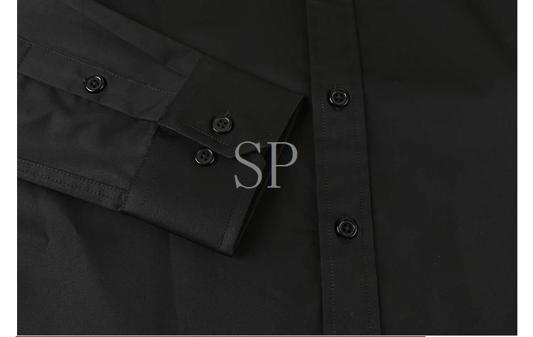 

spring new fashion arrival bee crown embroidery shirt long sleeve cotton for men