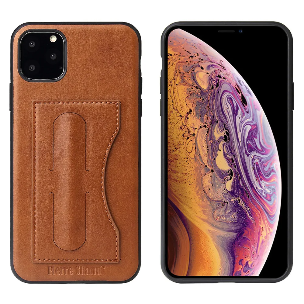 Чехол-накладка для iPhone 11 Pro Max 4 вида цветов 5 8 6 1 из искусственной кожи с отделением