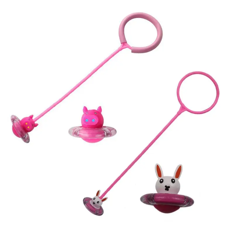 Детское мигающее кольцо для прыжков светящийся шар дома и улицы Спиннер ног