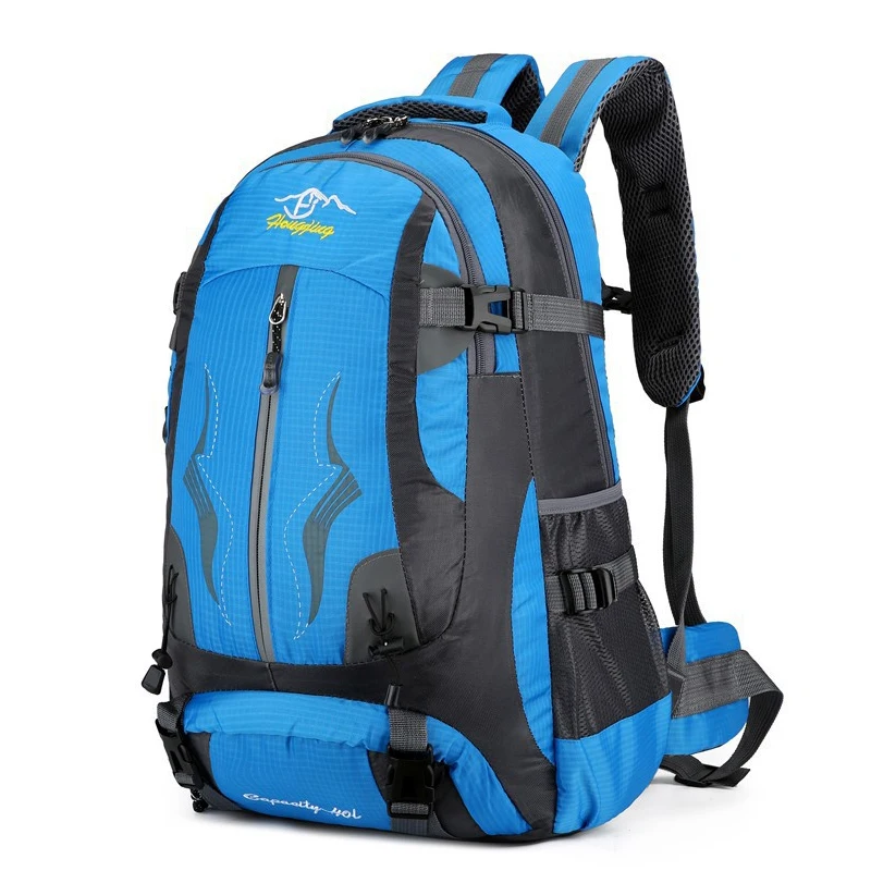 

Outdoor Mountaineering Bag 40L Large-capacity Trend Nylon Water-repellent Travel Bag Unisex Universal Trekking Camping Backpack