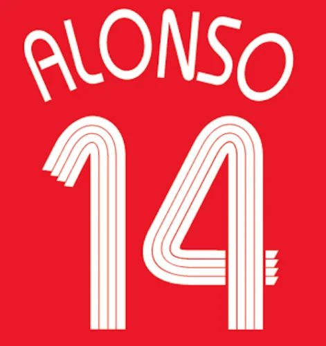 2008 г. НАМА UCL Champions #8 Gerrard #14 Alsonso #9 Fowler тепловая печать футбол|Заплатки| |