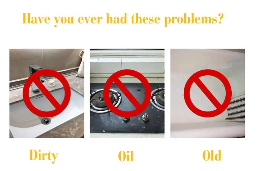 Водонепроницаемая самоклеящаяся прозрачная уплотнительная лента для кухонной