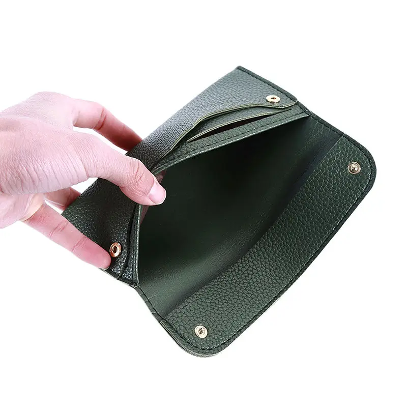 

New Fashion Thin Wallet Leather Fashion Women Wallet Hasp Ladies Slim Purse Cards Holder Clutch Money Bag Women's Long Wallet