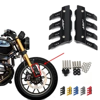 motorcycle front fender side protection guard mudguard sliders for bmw r ninet rninet accessories universal