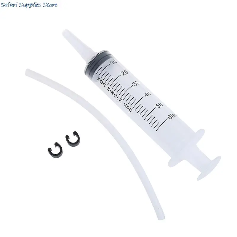 Герметик для бескамерных шин велосипеда 60 мл шприц набор резиновых шлангов