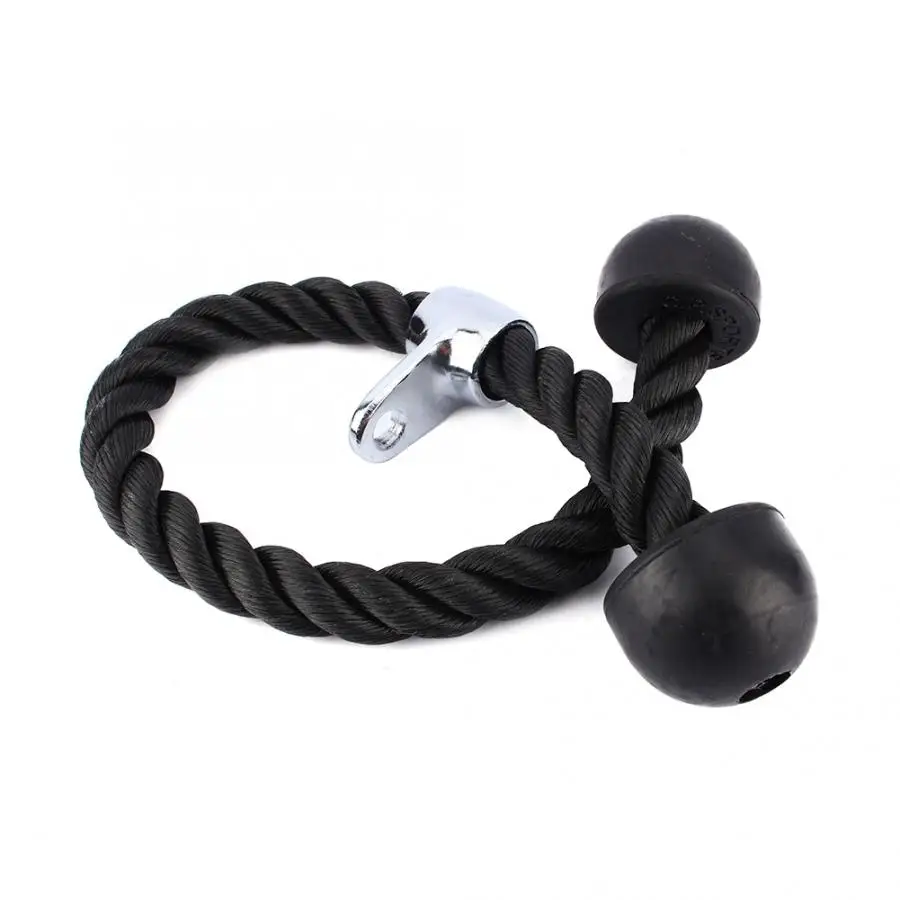 Tricep Rope Pull Press Down Push Cord Multi Gym Lat Bar Cable | Инструменты