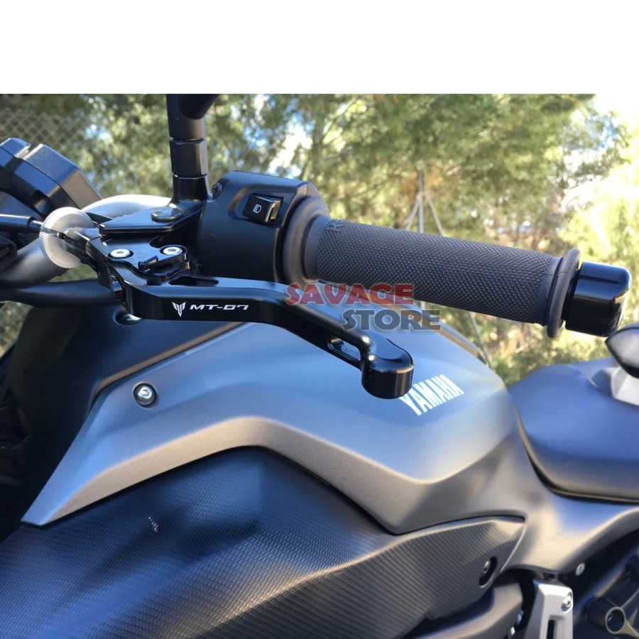 Короткие Рычаги тормозной муфты для YAMAHA MT07 FZ-07 2014-2021 16 17 18 20 Мотоциклетные