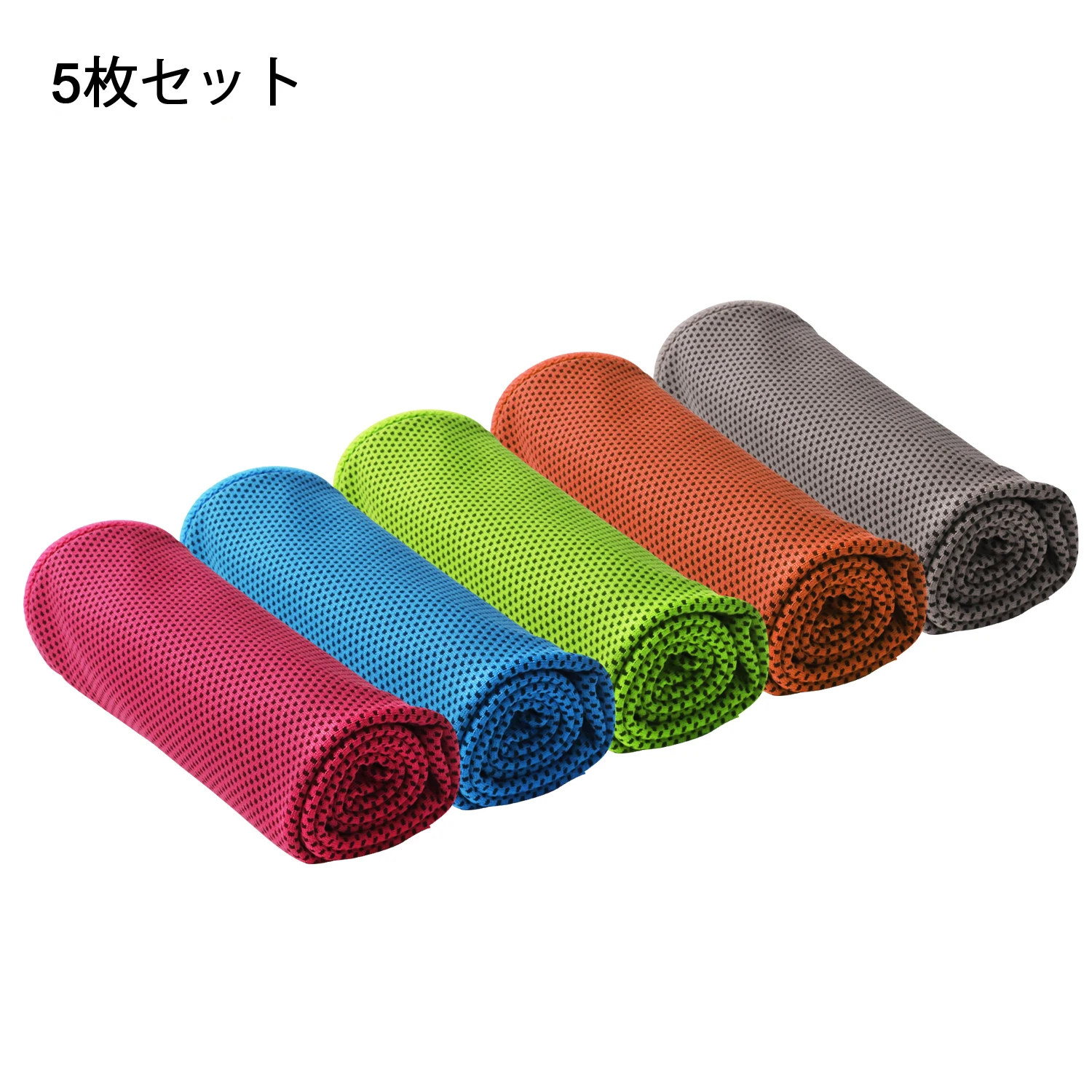 

Ice Cold Scarf Comfortable Yoga Gym Sweat Absorption Quick Drying Breathable Sports Fitness Microfiber Workout Cooling Towel