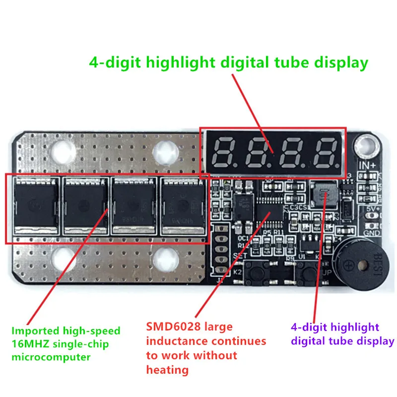 Конденсатор Farad 2S для точечной сварки плата управления аксессуары цифровой