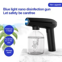 500 ml electric wireless disinfection sprayer handheld portable usb rechargeable nano atomizer home disinfection steam spray gun
