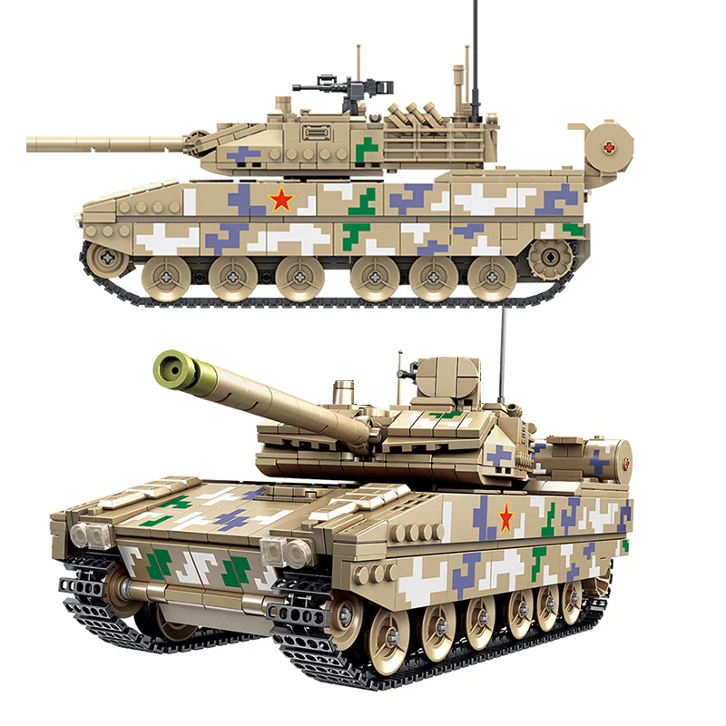Серия военных танков Merkava MK4 главный боевой танк строительные блоки армейские