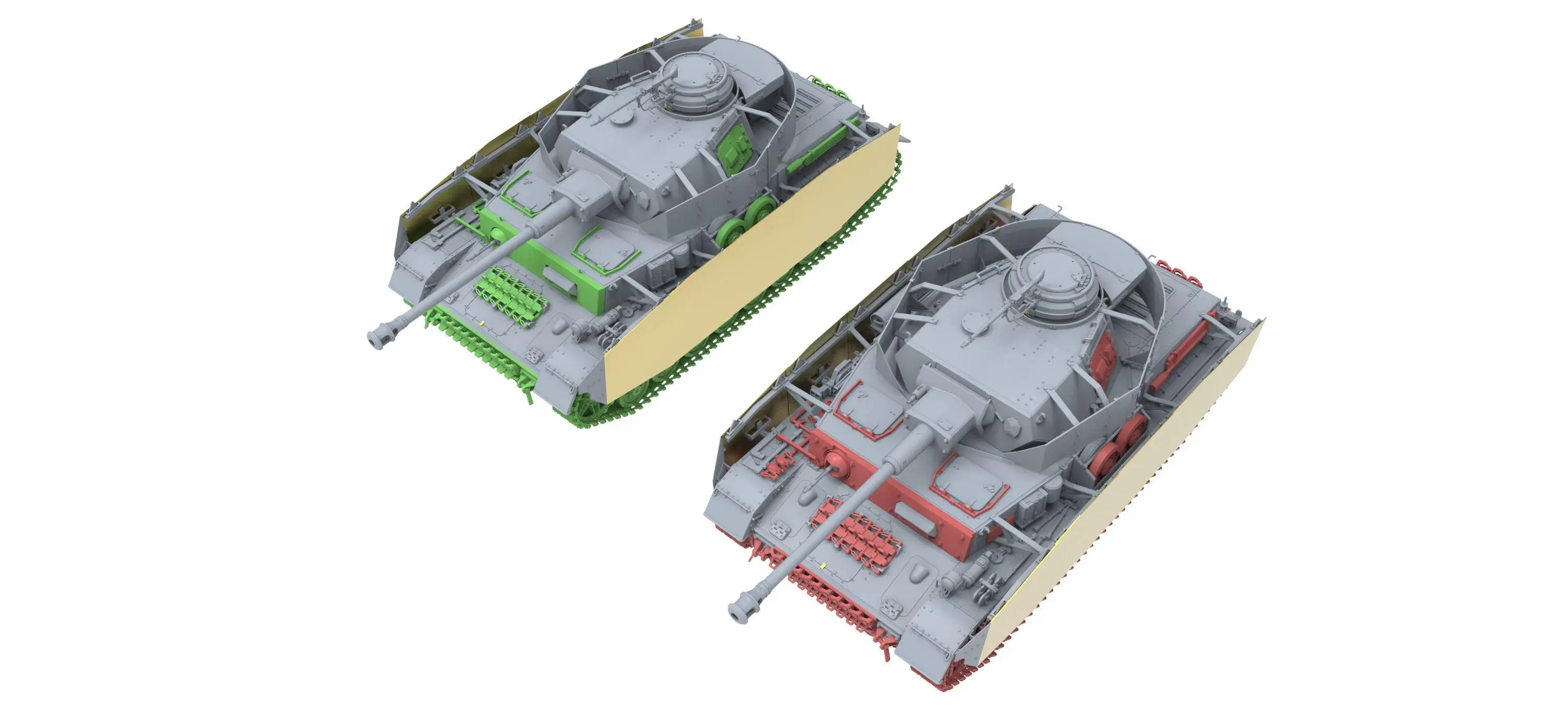 Граница BT 005 1/35 Pz.KPFW.IV AUS F.H ранняя и средняя 2в1 2020 новая| |