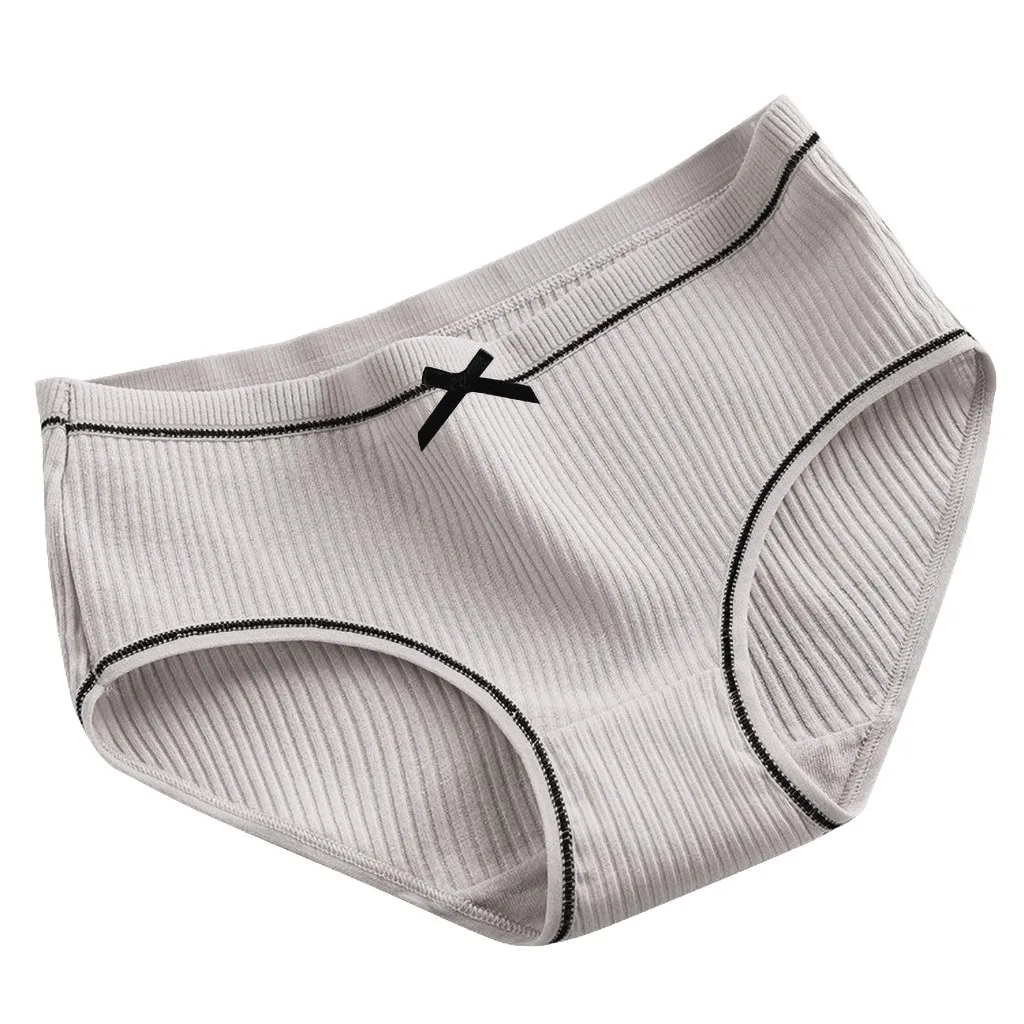 Женские трусы стринги средней высоты нижнее белье бесшовные одноцветные мужские